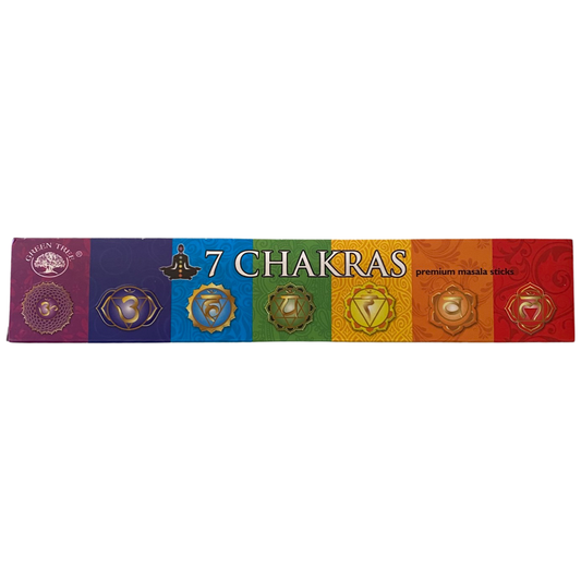 Green Tree - 7 Chakras Incense 15g