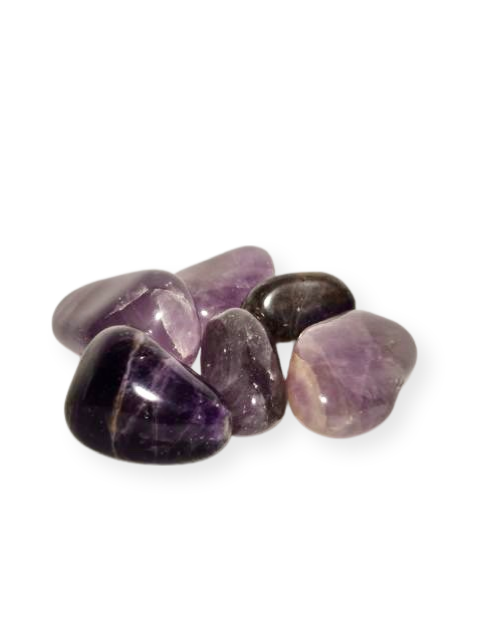 Amethyst tumbled crystal