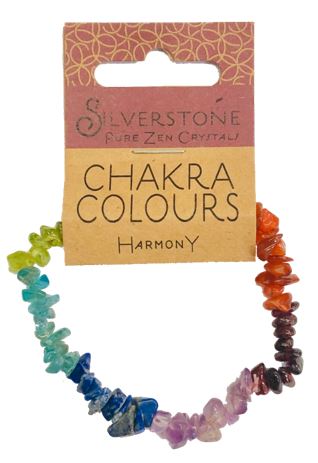 Crystal Chip Chakra Bracelet - Eco Range