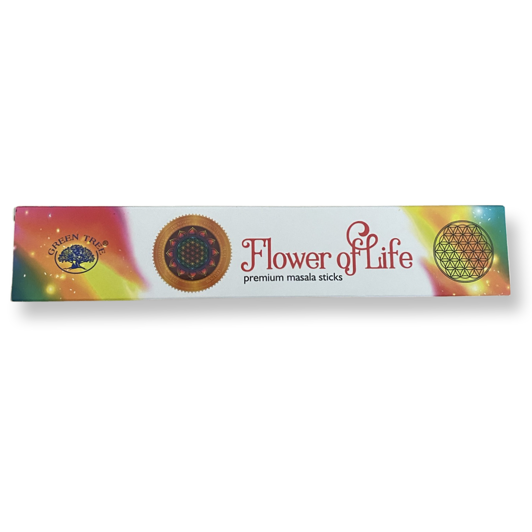 Green Tree - Flower of Life Incense 15g