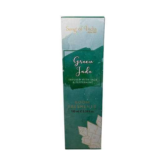 Song Of India Room Freshener Sage & Peppermint with Green Jade Crystals