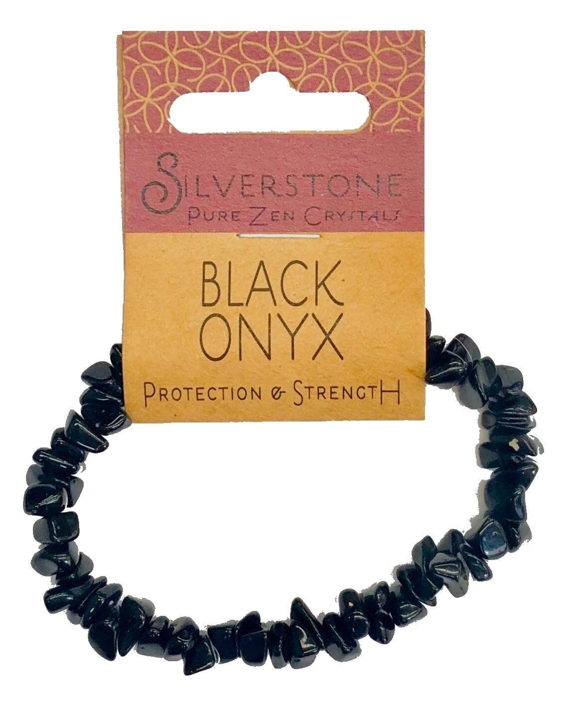 Crystal Chip Black Onyx Bracelet - Eco Range