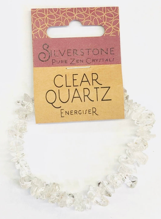 Crystal Chip Clear Quartz Bracelet - Eco Range