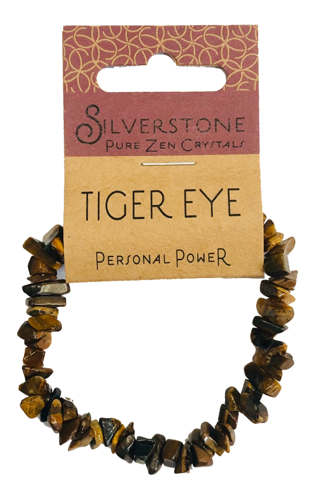 Crystal Chip Tiger Eye Bracelet - Eco Range